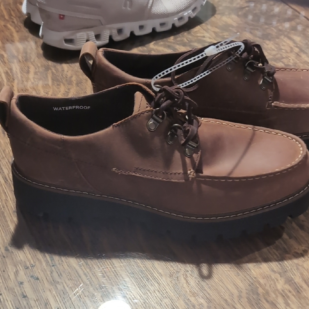 Brand New Without Tags Sperry Brown Waterproof Men's Boat Shoes